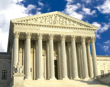 Washington DC 'deki Birleşik Devletler Yüksek Mahkemesi Binası, ABD
