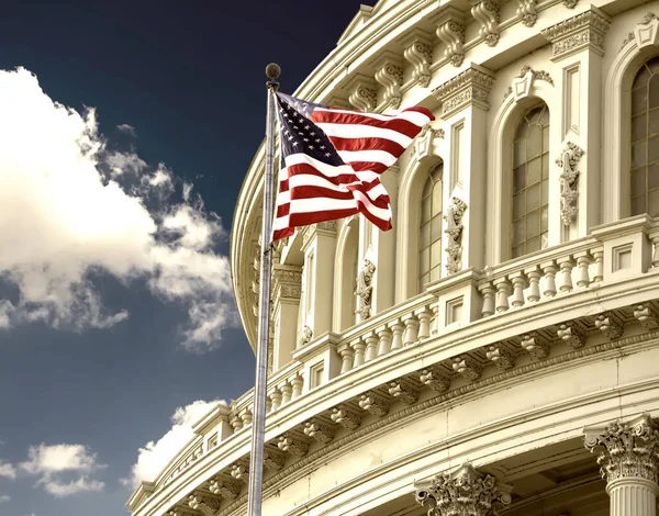 Edificio Del Capitolio Estados Unidos Washington — Foto de Stock