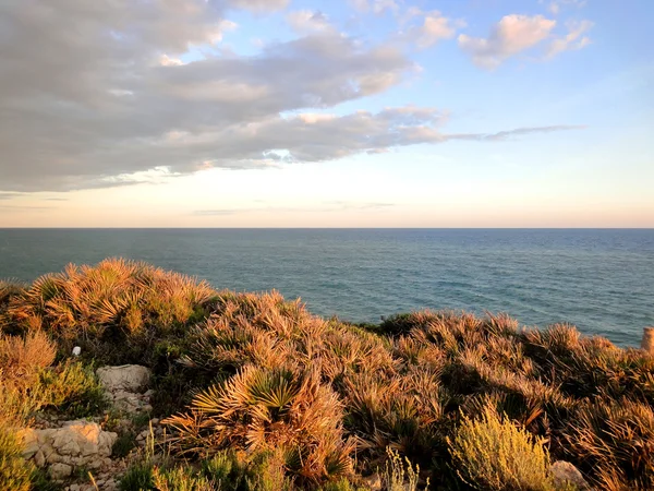 Una vista sul mare dalla riva — Foto Stock