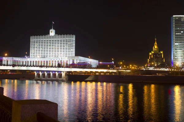 Белый дом при Правительстве Российской Федерации — стоковое фото