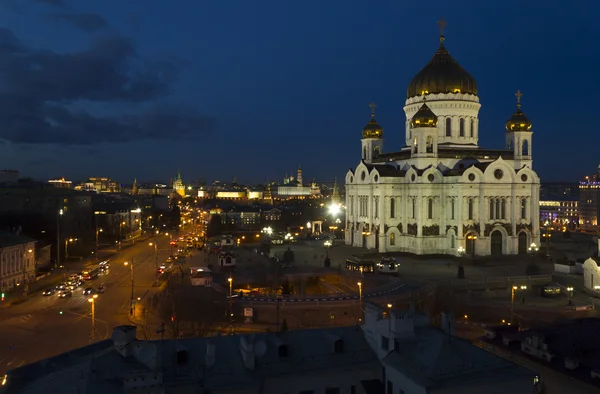 Landscape Moscow city, Moscow, Russia — Stock Photo, Image