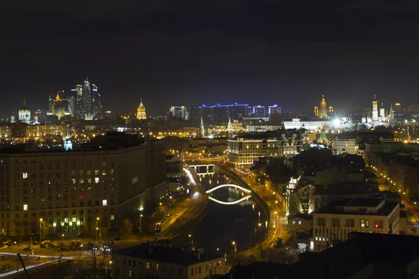 Landscape Moscow city, Moscow, Russia — Stock Photo, Image