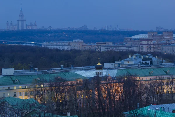 Landscape Moscow city, Moscow, Russia — Stock Photo, Image