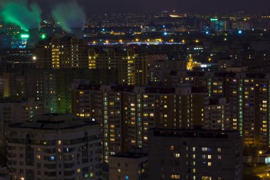 Moskova şehir, Moskova, Rusya manzara