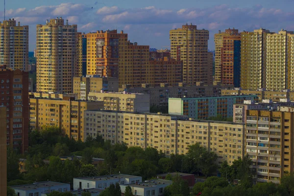 Landscape Moscow city, Moscow, Russia — Stock Photo, Image