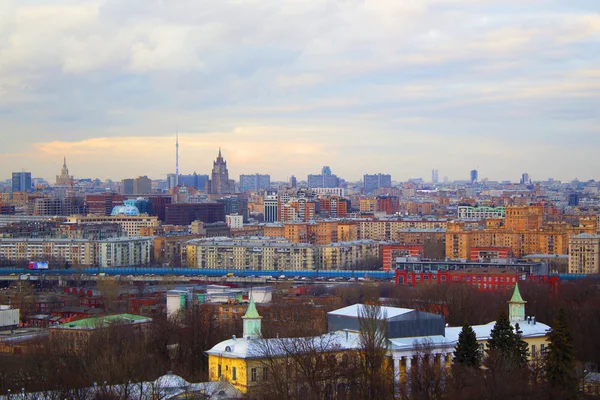 Пейзаж Москва, Москва, Россия — стоковое фото