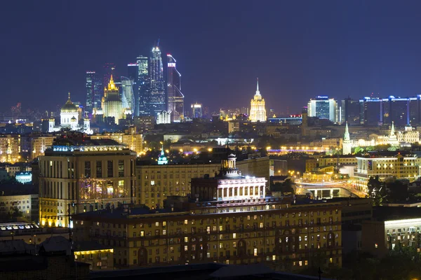 Landscape Moscow city, Moscow, Russia — Stock Photo, Image