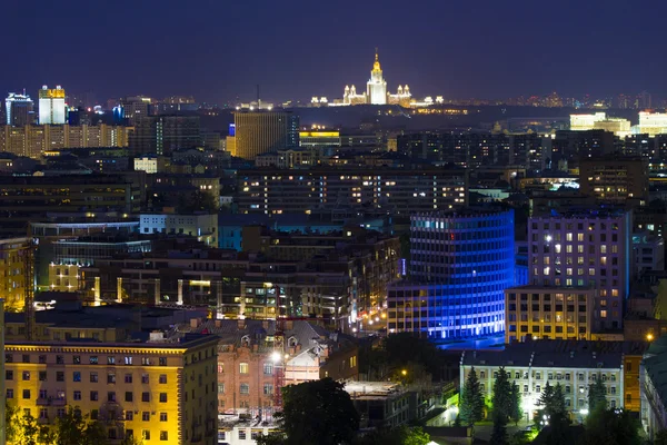 Landschaft Moskau Stadt, Moskau, Russland — Stockfoto