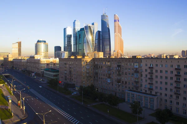 Landscape Moscow city, Moscow, Russia — Stock Photo, Image