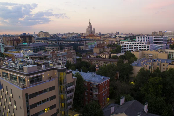 Landscape Moscow city, Moscow, Russia — Stock Photo, Image