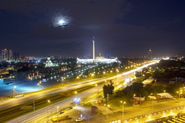 Moskova şehir, Moskova, Rusya manzara