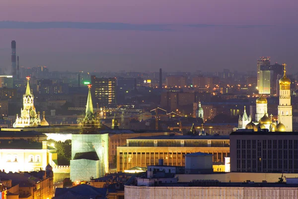 Landschaft Moskau Stadt, Moskau, Russland — Stockfoto