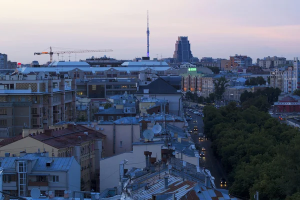 Landscape Moscow city, Moscow, Russia — Stock Photo, Image