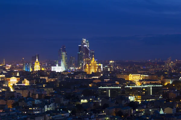 Landschap Moskou stad, Moskou, Rusland — Stockfoto