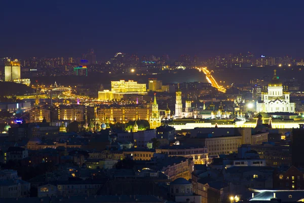 Landschaft Moskau Stadt, Moskau, Russland — Stockfoto