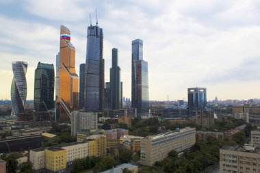 Moskova şehir, Moskova, Rusya manzara