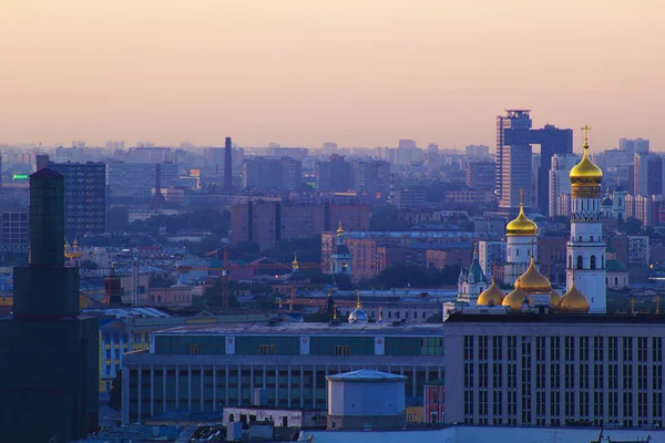Paisagem Moscou cidade, Moscou, Rússia — Fotografia de Stock