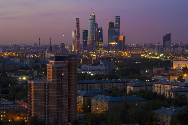 Landscape Moscow city — Stock Photo, Image