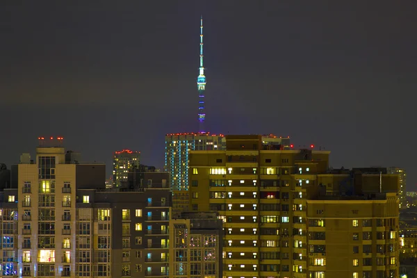 Det urbana landskapet i stora städer och deras distrikt — Stockfoto