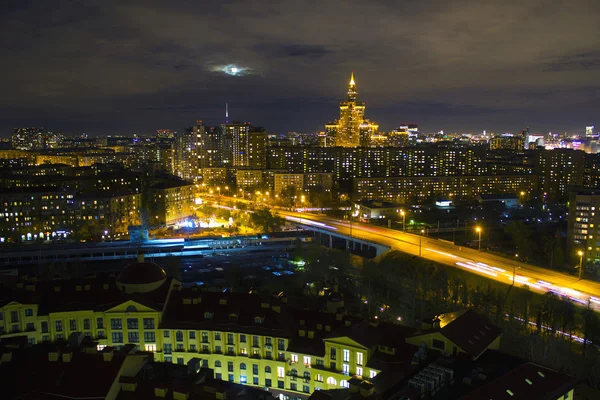 El paisaje urbano de las grandes ciudades y sus barrios — Foto de Stock