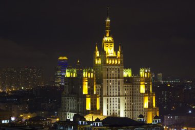 yüksek binalar ile Moskova ve görmek