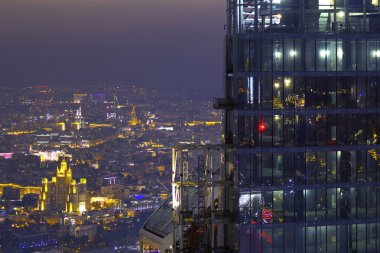 yüksek binalar ile Moskova ve görmek