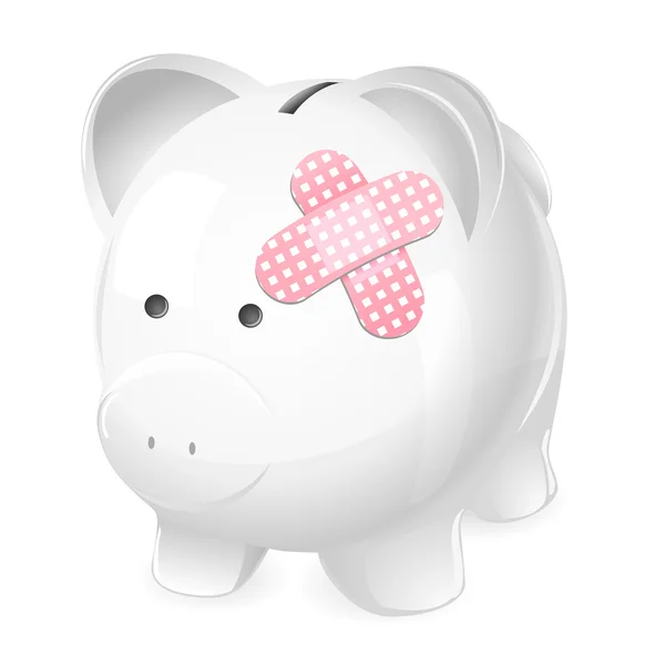 Piggy bank — Stock Vector