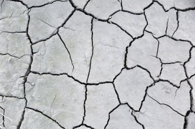 Grunge arka plan olarak kırık beton duvar