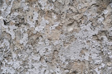 Grunge arka plan olarak kırık beton duvar