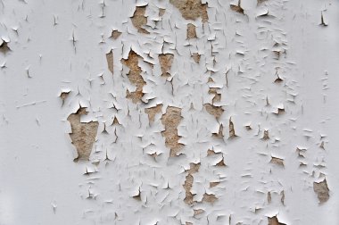 Grunge arka plan olarak kırık beton duvar