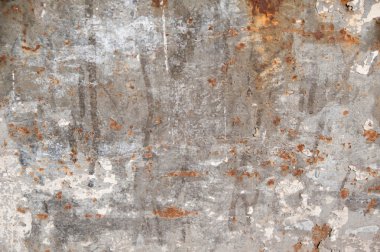 Grunge arka plan - Stok görüntü olarak kırık beton duvar