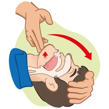 ilk yardım canlandırma (cpr), nefes, takas konumlandırma. Canlandırma için. malzemeleri, eğitim kataloglar için ideal ve kurumsal