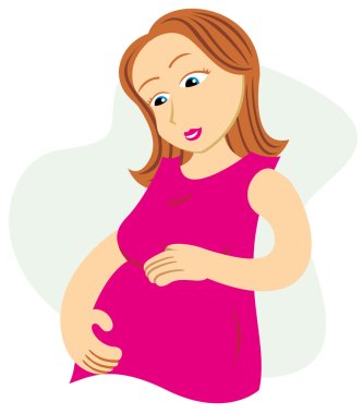 Hamile kadının karnı sevecen anne. Ideal katalogları, bilgilendirici ve gebelik kılavuzları