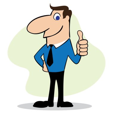 Resimde maskot çift kişi sosyal giysileri ile. Kataloglar, bilgilendirici ve kurumsal malzeme için idealdir