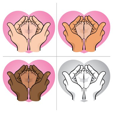 Download Baby Feet Free Vector Eps Cdr Ai Svg Vector Illustration Graphic Art