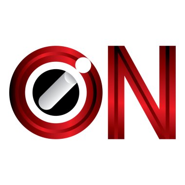 Simge sembol yük iyon sözcük. Görsel iletişim, kurumsal ve bilgilendirici malzeme için idealdir