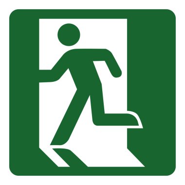 signpost, leave, enter or pass through the door. Ideal for visual communication and institutional materials