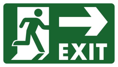 signpost, leave, enter or pass through the door right. Ideal for visual communication and institutional materials