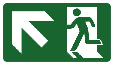 signpost, leave, enter or pass through the door up the left. Ideal for visual communication and institutional materials
