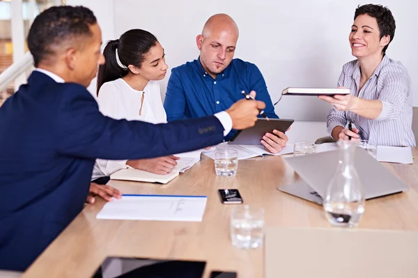 Business partners in conference room — Stock Photo, Image