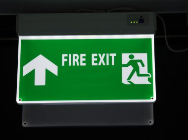 Yangın çıkış işareti