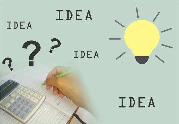 iş fikirlerini bir deftere yaz