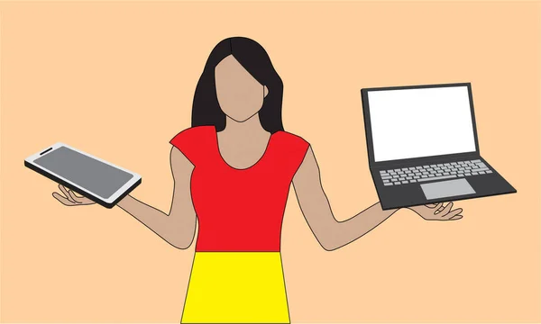 iki seçenekten birini seç cep telefonu ya da dizüstü bilgisayar