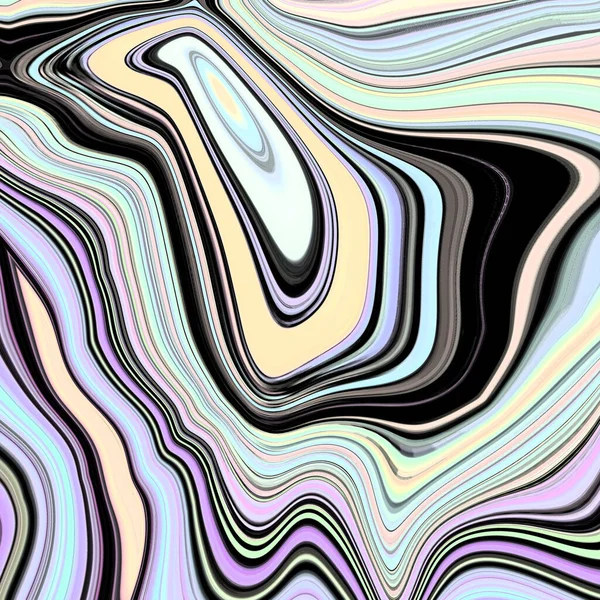 Абстрактний Неоновий Голографічний Фон Текстури Рідини — стокове фото