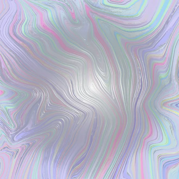 Abstrakcyjny Neonowy Holograficzny Płyn Tekstury Tła — Zdjęcie stockowe