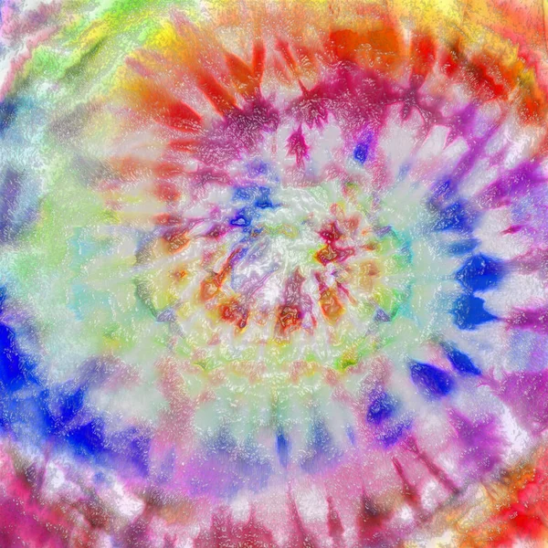 Shibori Tie Dye Handmade Repeat Texture Watercolor Mix Pattern — Stock Photo, Image