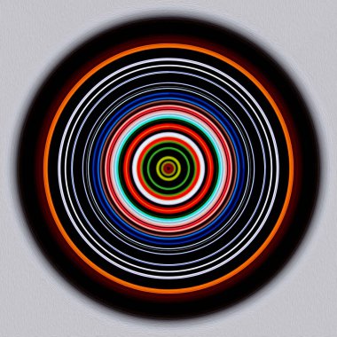 Tasarım sanatı için Geometri Dairesel soyut arkaplan