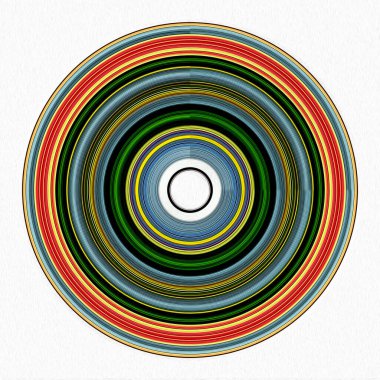 Tasarım sanatı için Geometri Dairesel soyut arkaplan