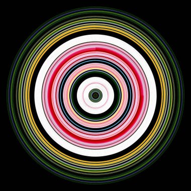 Tasarım sanatı için Geometri Dairesel soyut arkaplan