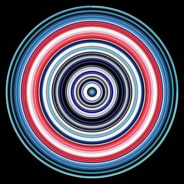 Tasarım sanatı için Geometri Dairesel soyut arkaplan